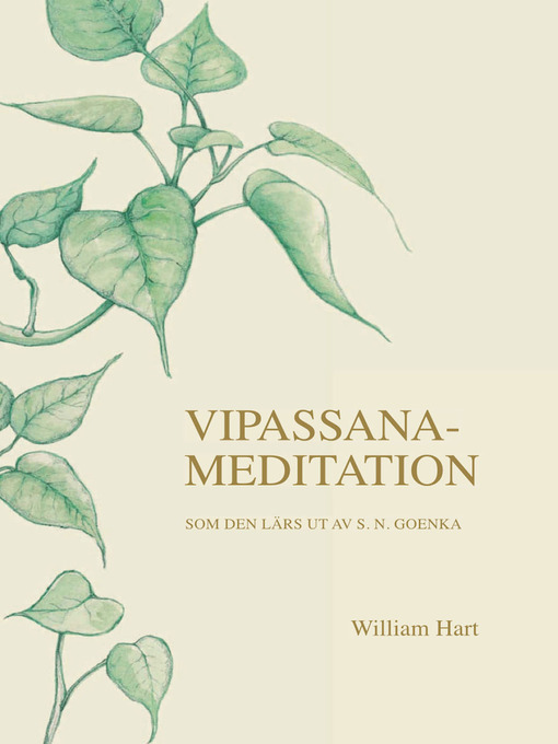 Title details for Vipassana-Meditation by William Hart - Available